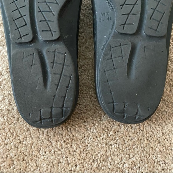 OOFOS | Oolala Recovery Flip Flops Black Size Women's 10 - Picture 6 of 9